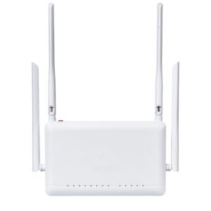 Business-grade Wi‑Fi 6 router product image on white background