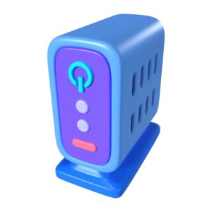 2-bay NAS storage device product image on white background